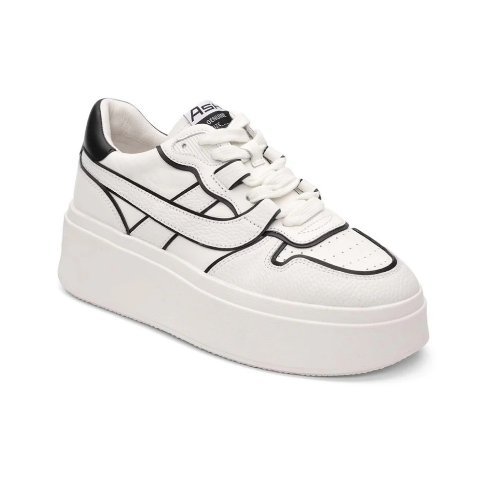 ASH Match Bis Leather Platform Sneakers